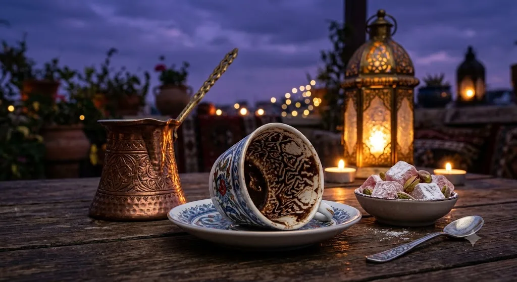 Turkish Coffee Reading — Fortunes in the Grounds